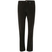 Incotex Vintage Stretch 5-Fickbyxor Black, Herr