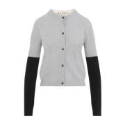 Marni Stilfullt Natrium Cardigan Gray, Dam