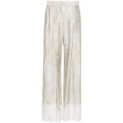 Ermanno Scervino Öken Off White Byxor Beige, Dam