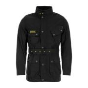 Barbour Stilfull Svart Bomullsjacka Black, Herr