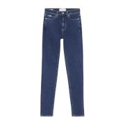 Calvin Klein Jeans Smal Passform Denimbyxor Blue, Dam