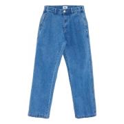 Obey Hantverkssnickare Denim Jeans Blue, Herr