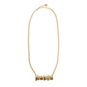 Palm Angels Logohalsband Multicolor, Herr