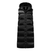 BomBoogie Pola Vest - Dam Dunväst i Bright Nylon Black, Dam