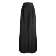 BomBoogie Wide Trousers Black, Dam