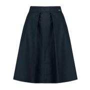 BomBoogie Midi Skirts Blue, Dam