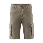 BomBoogie Camouflage Cargo Bermuda Shorts Green, Herr