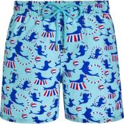 Vilebrequin Herr Cirkus Badshorts Blue, Herr