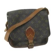 Louis Vuitton Vintage Pre-owned Canvas louis-vuitton-vskor Brown, Dam