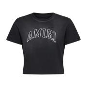 Amiri Vintage T-shirts och Polos Black, Dam