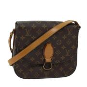 Louis Vuitton Vintage Pre-owned Canvas louis-vuitton-vskor Brown, Dam