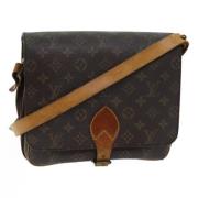 Louis Vuitton Vintage Pre-owned Canvas louis-vuitton-vskor Brown, Dam