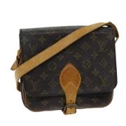 Louis Vuitton Vintage Pre-owned Canvas louis-vuitton-vskor Brown, Dam