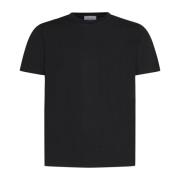 D4.0 Svart Bomull T-shirts och Polos Black, Herr