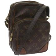 Louis Vuitton Vintage Pre-owned Canvas louis-vuitton-vskor Brown, Dam