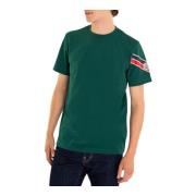 Moncler Herr Kortärmad T-shirt Green, Herr