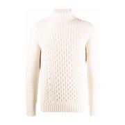 Drumohr Vit Sweatshirt Aw24 White, Herr