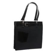 Dior Vintage Pre-owned Nylon totevskor Black, Dam