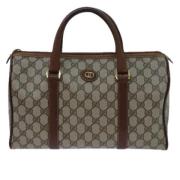 Gucci Vintage Pre-owned Laeder handvskor Beige, Dam