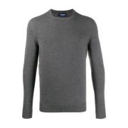 Drumohr Grå Sweatshirt Aw24 Gray, Herr