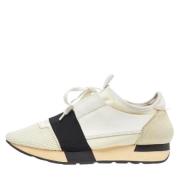 Balenciaga Vintage Pre-owned Laeder sneakers White, Dam