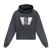 Misbhv Tryckt Sweatshirt Gray, Herr