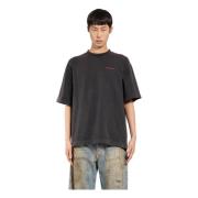 Off White Vintage Svart Skate Tee Bacchus Black, Herr