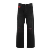 Amiri Svarta Jeans för Män Black, Herr