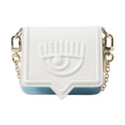 Chiara Ferragni Collection Dragkedja Plånbok White, Dam