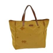 Gucci Vintage Pre-owned Canvas totevskor Yellow, Dam