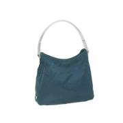 Prada Vintage Pre-owned Nylon prada-vskor Green, Dam