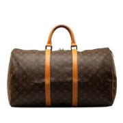 Louis Vuitton Vintage Pre-owned Canvas louis-vuitton-vskor Brown, Dam