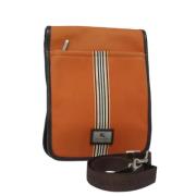 Burberry Vintage Pre-owned Canvas burberry-vskor Orange, Dam