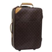 Louis Vuitton Vintage Pre-owned Canvas resvskor Brown, Dam