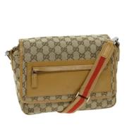 Gucci Vintage Pre-owned Canvas gucci-vskor Red, Dam