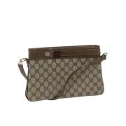 Gucci Vintage Pre-owned Canvas gucci-vskor Beige, Dam