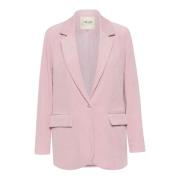 Cream Långärmad Blazer Jacka Dawn Pink Pink, Dam