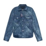 Dsquared2 Jacka med logotyp Blue, Dam