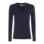 Ralph Lauren Stilren Pullover Tröja för Män Blue, Dam