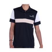 Sergio Tacchini Slimfit Libera Polo - Svart Multicolor, Herr