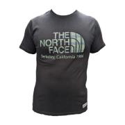 The North Face Bomull Logo T-shirt - Svart Black, Herr