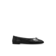 Giuseppe Zanotti Balett Flats Amanda Black, Dam