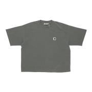 Carhartt Wip Grön Damtee Mjuk Passform Green, Dam