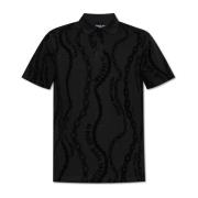 Versace Jeans Couture Polo med logotyp Black, Herr