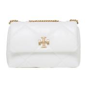 Tory Burch Vit Liten Kira Axelväska White, Dam