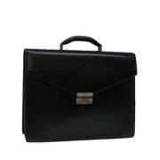 Salvatore Ferragamo Pre-owned Pre-owned Laeder handvskor Black, Dam