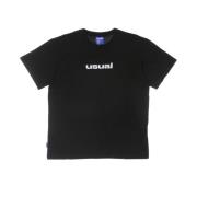 Usual Gradient Tee Svart Kortärmad T-shirt Black, Herr