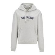 Ami Paris Varsity Hoodie Sweatshirt Gray, Dam