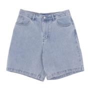 Usual Ljusblå Denim Shorts Regular Fit Blue, Herr