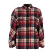 Dsquared2 Broderad Flanell Dean Skjorta Multicolor, Dam